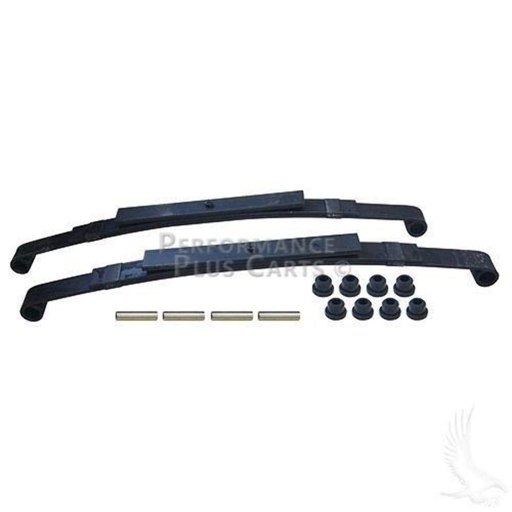 Performance Plus Carts Ezgo Txt Golf Cart Heavy Duty Dual Action Rear Leaf Spring Set 1995-Up