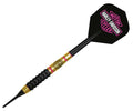 Harley-Davidson Evo Pink Bar & Shield 18 Gr. Soft Tip Darts - Brass Barrels