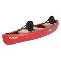 Lifetime Kodiak Canoe with 2 Paddles, Red, 13