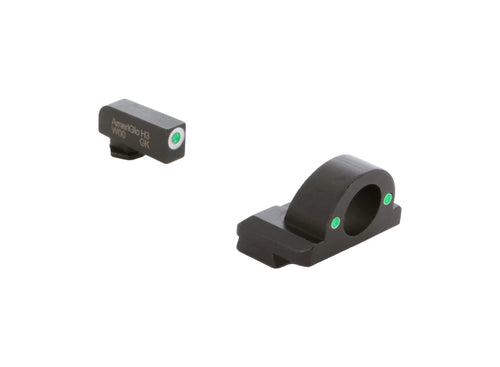 AMERIGLO Ghost Ring Series Sight Set for Glock - Fits Gen 1-4 10mm/.45/.357