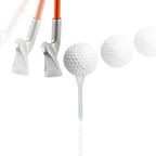 Mykuja Bamboo Golf Tee 2-1/8 Inch Pack Of 100 (54Mm White)