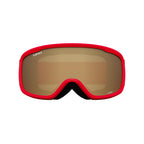 Giro Buster Youth Ski Goggles - Snowboard Goggles For Kids, Boys, And Girls - Red Geo Camo Strap With Amber Rose Lens