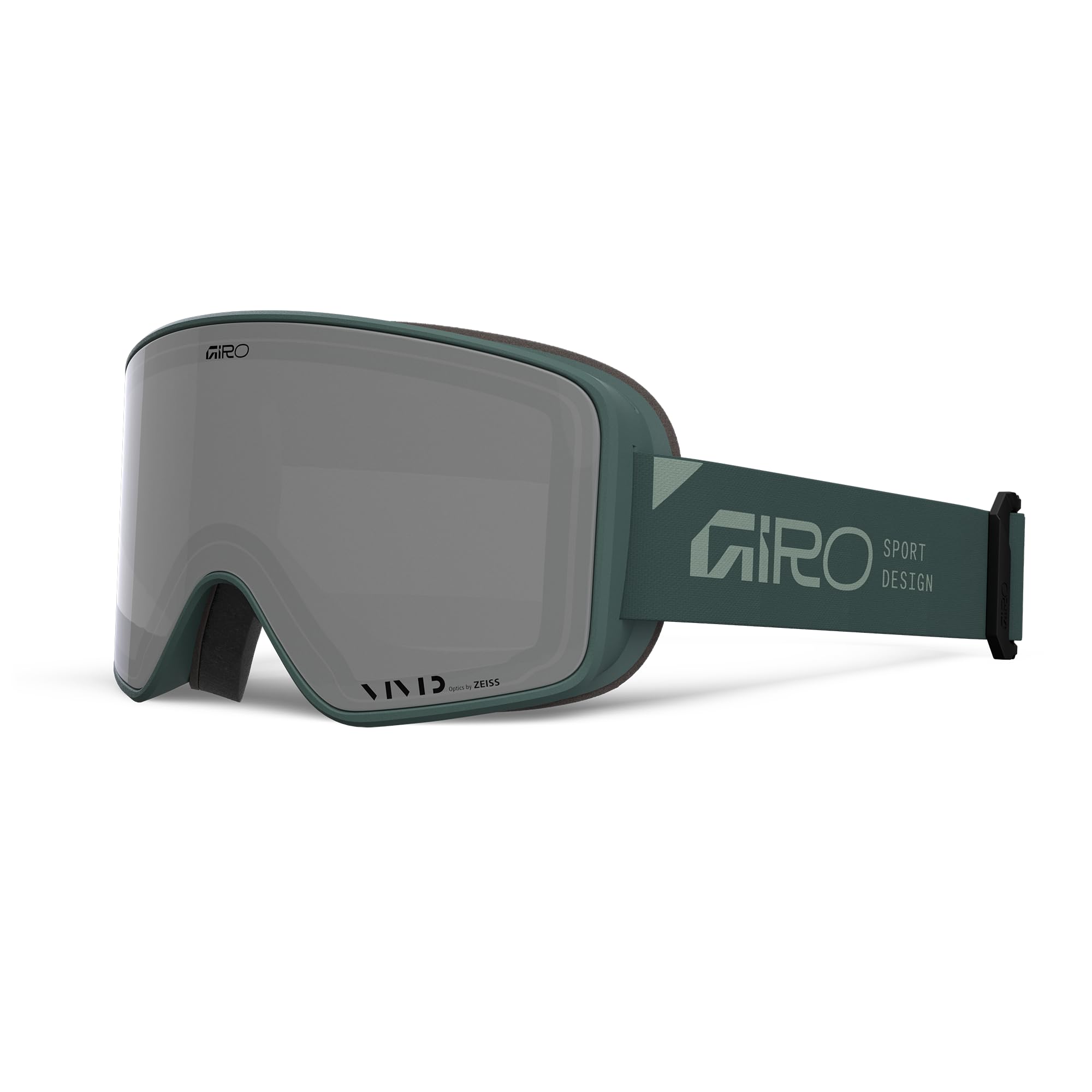 Giro Method Ski Goggles - Snowboard Goggles for Men, Women, Youth - Peacock Teal Stacked - Vivid Onyx & Vivid Infrared