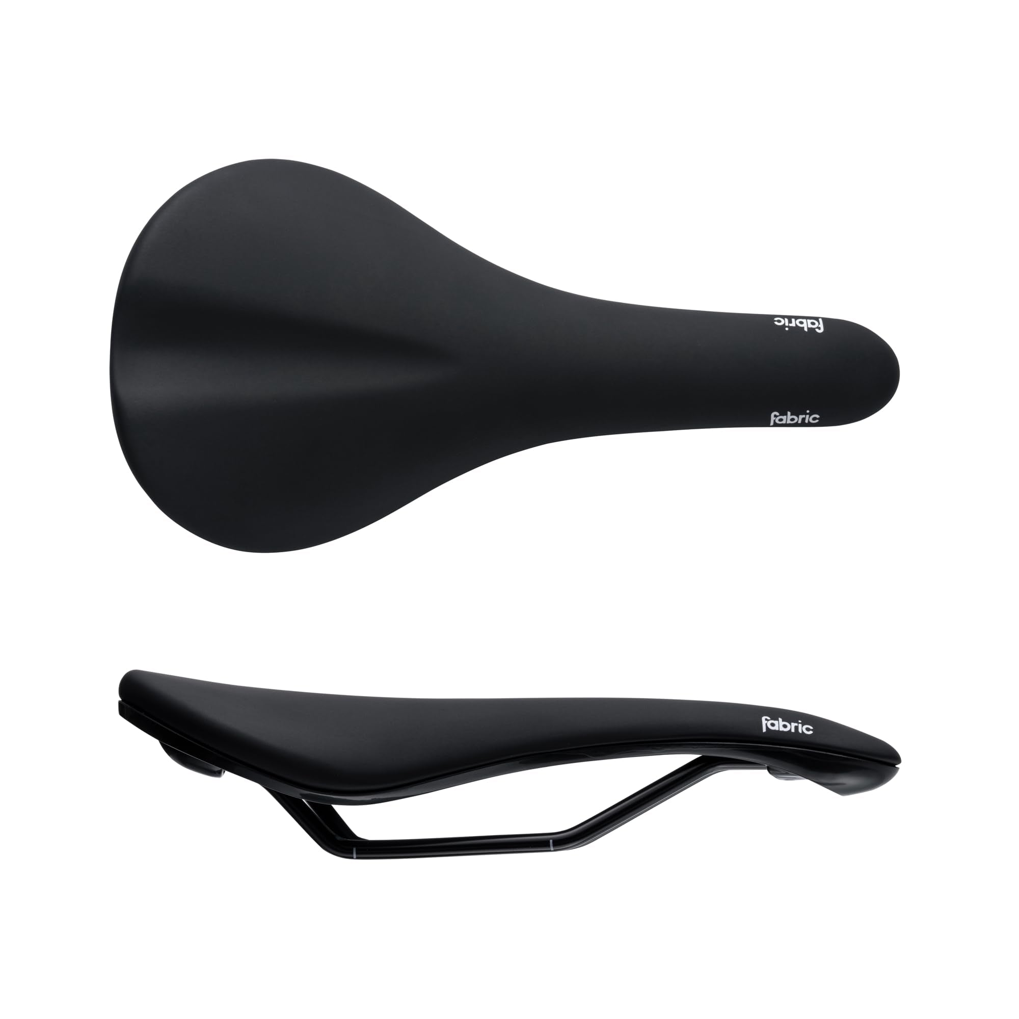 Fabric Scoop Sport Shallow Saddle - Steel Rails - Comfortable Bike Saddle - 142mm x 282mm