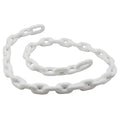 Extreme Max 3006.6590 Boattector Pvc-Coated Anchor Lead Chain - 5/16'' X 5', White