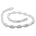 Extreme Max 3006.6590 Boattector Pvc-Coated Anchor Lead Chain - 5/16'' X 5', White
