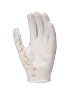 Nike Vapor Jet 8.0 Football Gloves White | White | Met Gold Small
