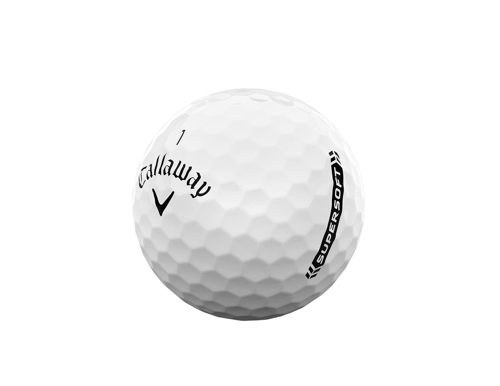 Callaway Golf Supersoft Golf Balls (2023 Version, White)