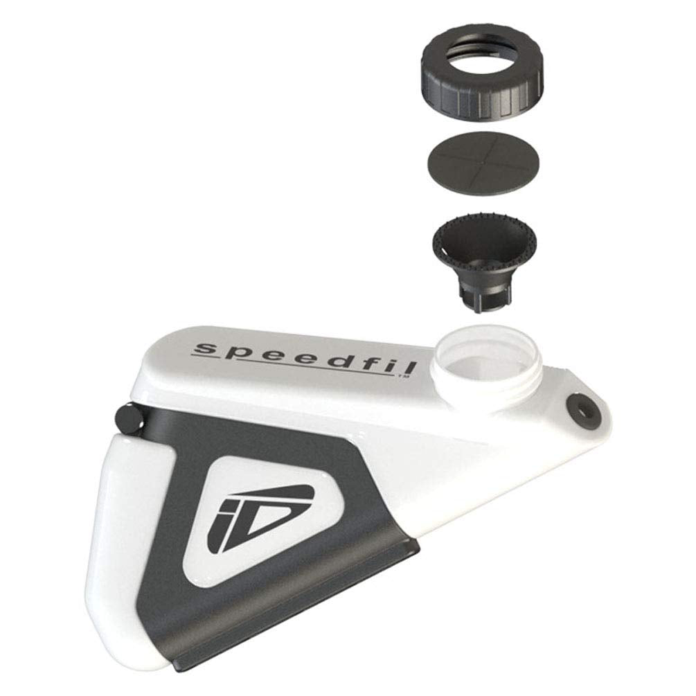 Speedfil F1 Bicycle Water Bottle, Hands-Free Frame Mounted Hydration System With Refill Port
