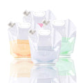 Supant 4 X 5 Litres/5.3 Gal Collapsible Water Jug Container, Freezable, Bpa Free Plastic Water Carrier Tank, Outdoor Folding Wat