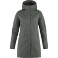 Fjallraven Kiruna Padded Parka Womens Winter Insulated Down Jacket, Basalt, XL