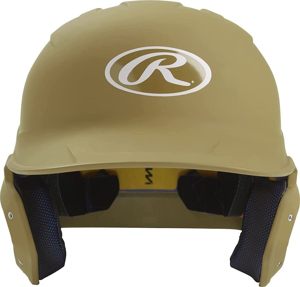 Rawlings | Mach Batting Helmet | Matte Vegas Gold | Senior (6 7/8'' - 7 5/8'')