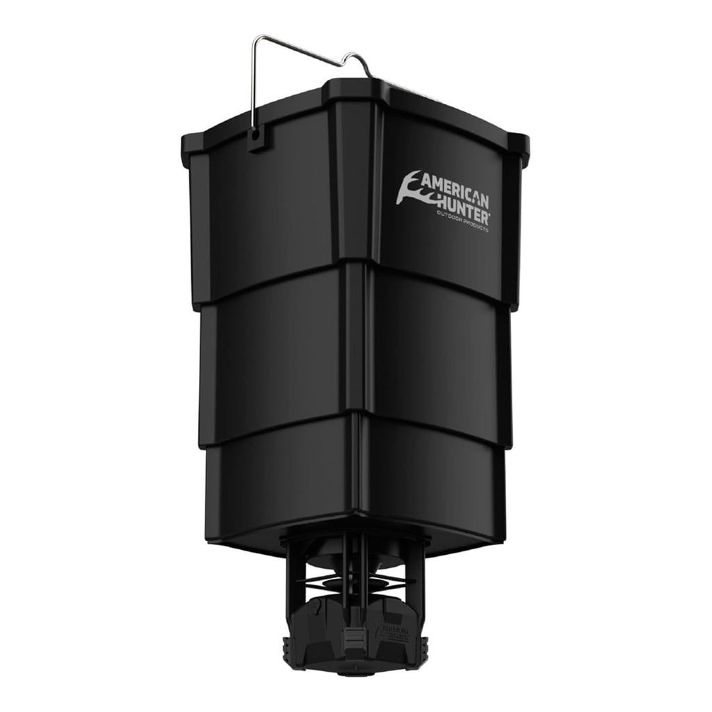 American Hunter 5-Gallon Nesting Hopper W/Econ Digital Feeder Kit - Adjustable Durable Deer Wild Game Hunting Attraction Automat