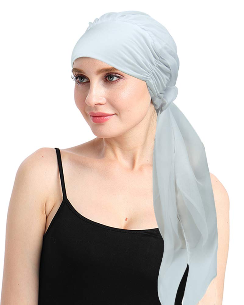 Chemo Head Wraps For Cancer Patients Feminine Head Bands Bandana Caps