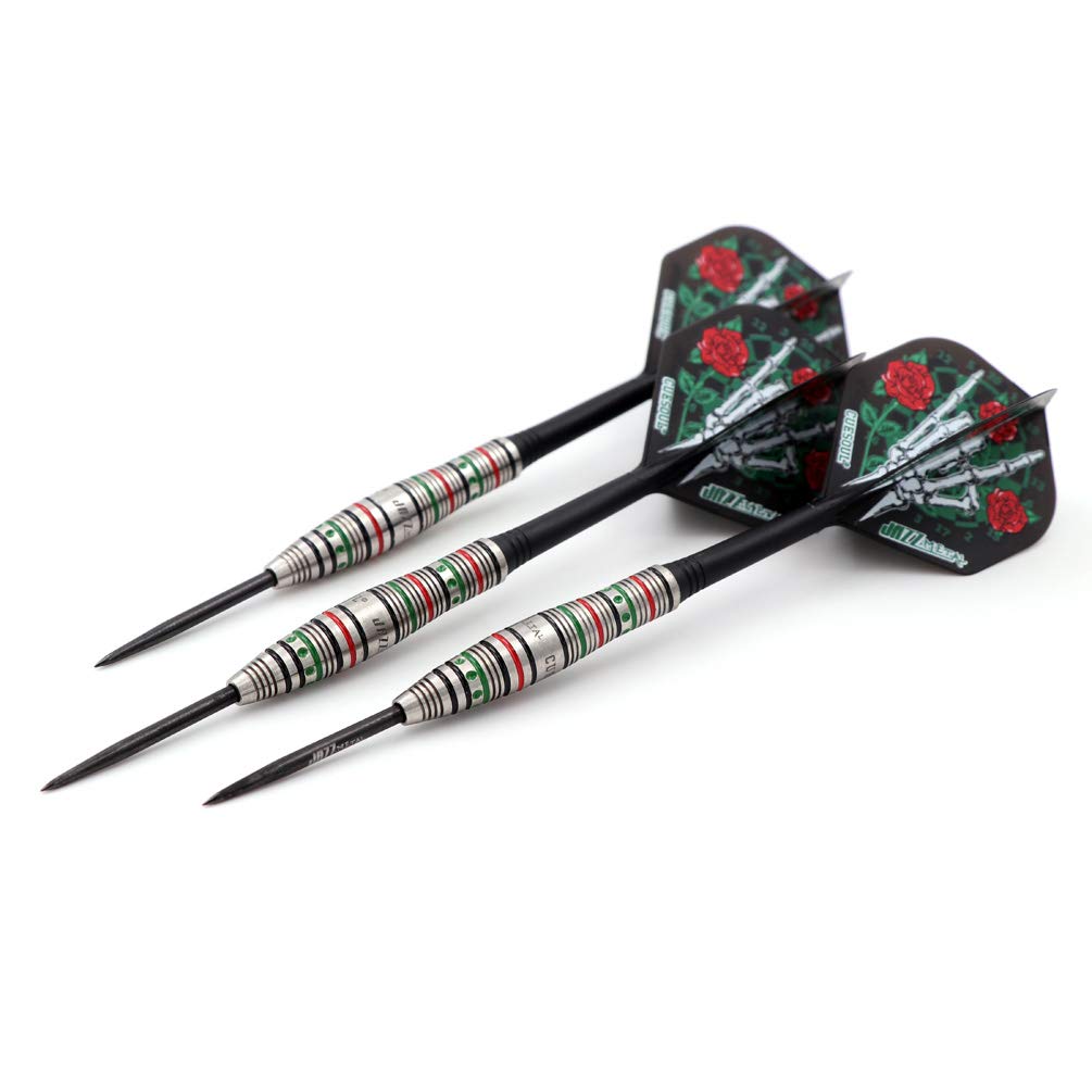 Cuesoul Jazz-Metal 21 90% Tungsten Steel Tip Dart Set With Integrated Dart Flights
