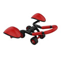 SYDL Ab Roller Wheel Automatic Return Professional Strength Training for Home Gym Red| Abdominal Exercisers| Fitness, Running & 
