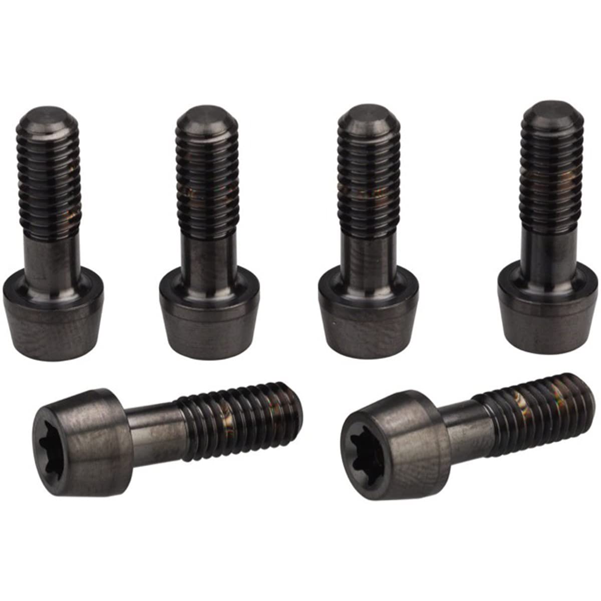 Zipp Service Course & SL Stem Steerer Clamp Steel Bolt Kit - Compatible with Zipp Stems, Durable Steel Construction, Black Finis