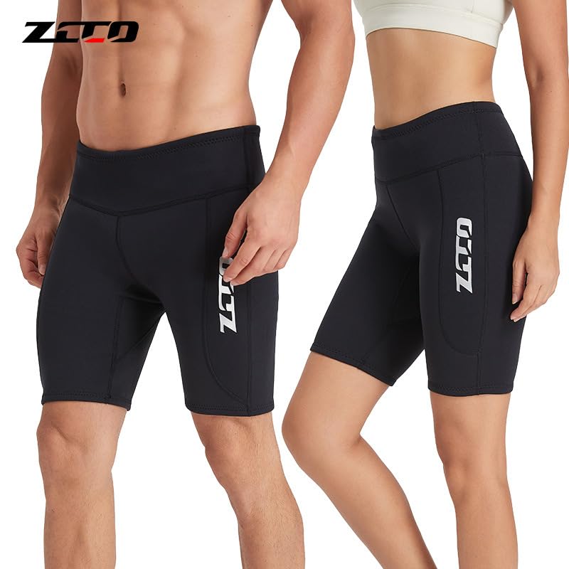 Zcco Wetsuit Pants Shorts Men Women 2Mm Neoprene Shorts For Swimming Surfing Snorkeling Diving Boating Scuba(Men 4Xl)
