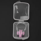 Hapivida 2Pcs Swimming Nose Clip, Silicone Swimming Nose Plug Training Protector Swim Nose Clip For Adults Kids With Storage Box