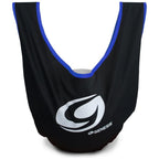 Genesis Bowling Deluxe See Saw Bowling Ball Holder/Cleaner - Black/Blue