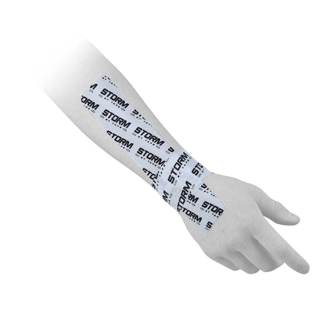 Storm Bowling Products Gt Tape - White Precut (20/Pack), White/Black