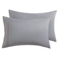Bedsure Queen Pillowcases Set Of 2 - Silver Grey Pillow Cases Queen Size 2 Pack 20 X 30 Inches, Brushed Microfiber, Pillow Case 