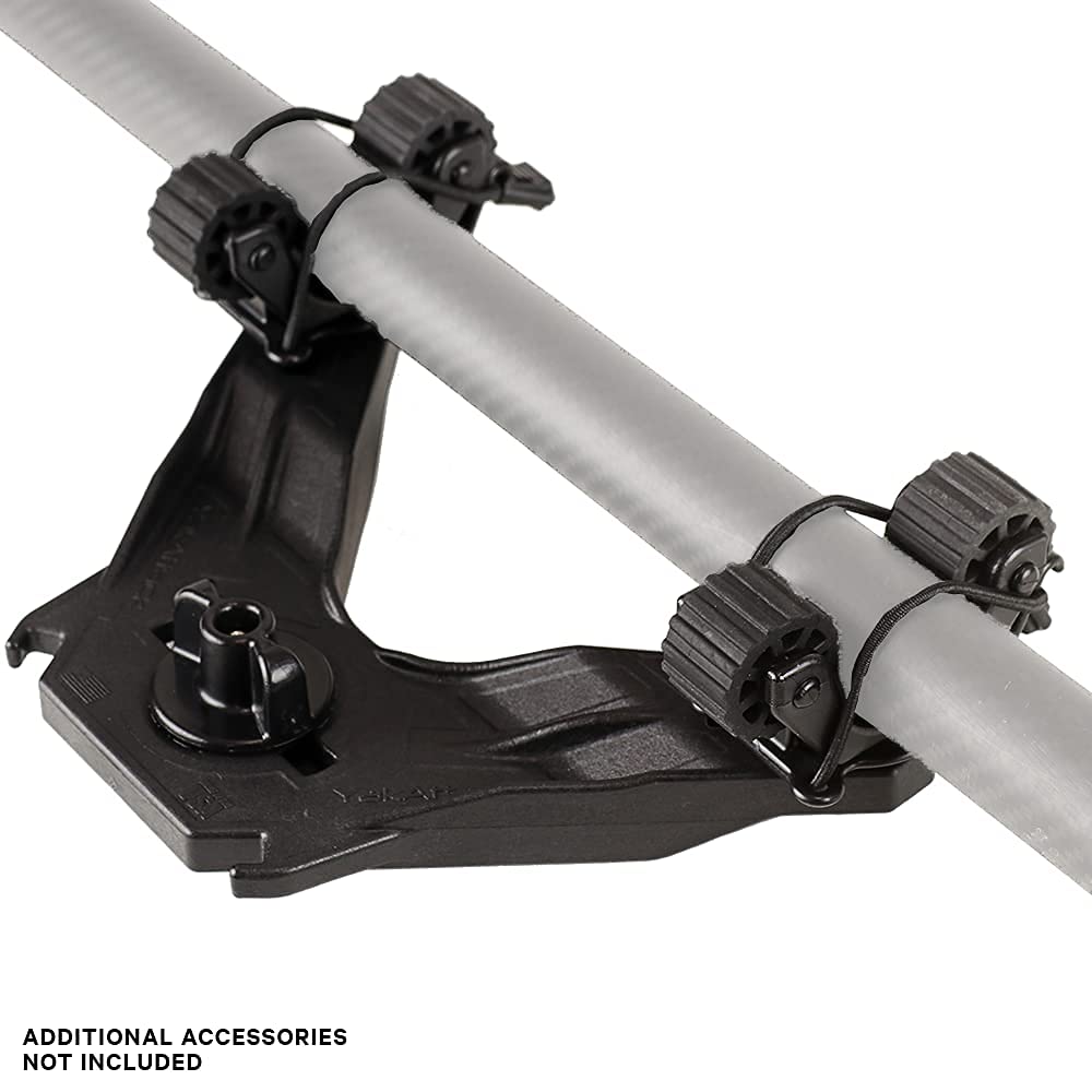 Yakattack Doubleheader With Dual Rotogrip Paddle Holders - Black