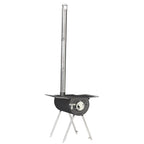 Us Stove Ccs14 Caribou Backpacker Portable Camp Stove - 14 Inch, Black, Small
