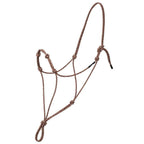 Weaver Leather Silvertip Four Knot Rope Halter S Turq/Gray