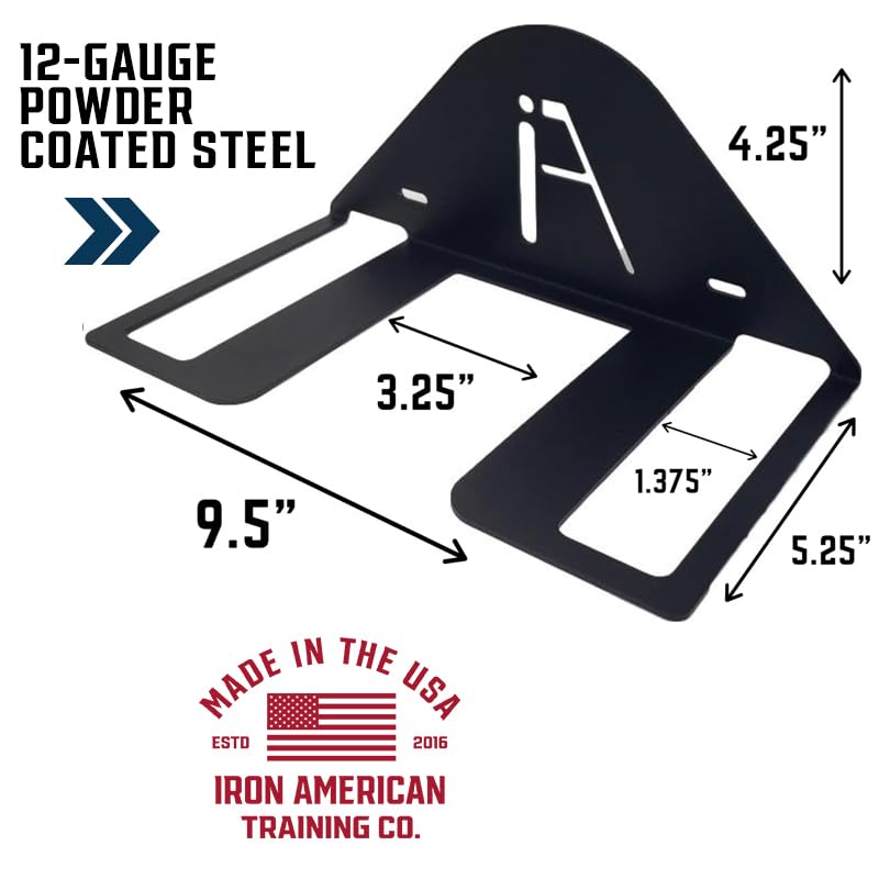Iron American Elite Ping Pong And Table Tennis Storage Rack, Made In Usa - 1.375 Inch Slot For Balls And 3.25 Inch Slot For Padd