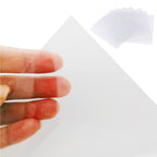 Banltre 32 Pieces 6 Mil Transparency Blank Template Material Stencils Mylar For Cutting Paper Clear Sheet 12 A 12 Inch (32-6 Mil