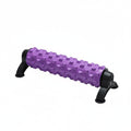 CLOVRIX Detachable Roller Suction Cup Base Muscle Leg Massage Fitness Equipment for Home, Gym, Workout, Stand 45Cm Wolf B | Roll