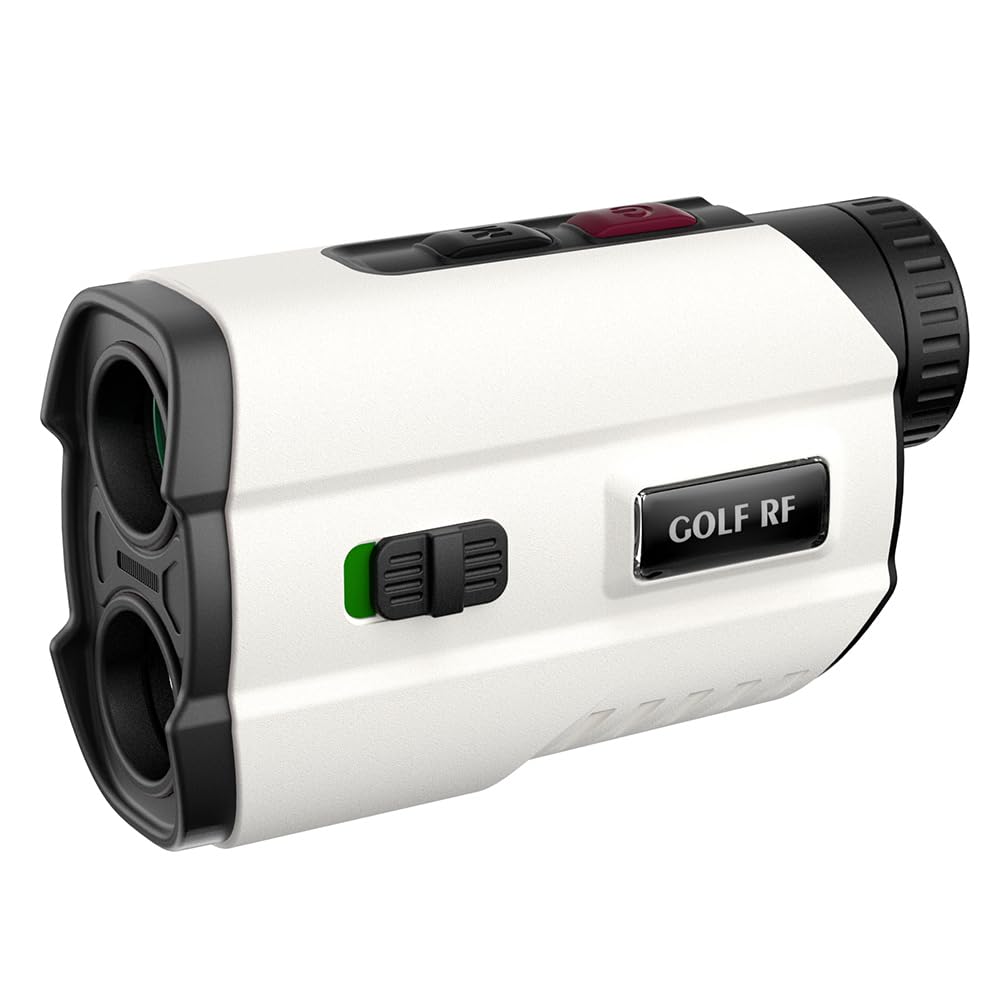 APTGRF Golf Rangefinder with Slope, 1200 Yards Range Finder with High-Precision Flag Pole Locking Vibration, 7X Magnification, R