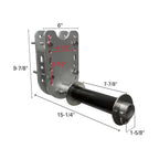 Extreme Max 3005.5248 Boat Lift Wheel Kit