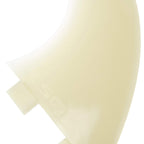Fcs M3 Natural Glass Flex Tri Set Of Fin Small Small