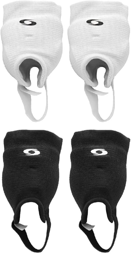Addy & Plusy Sports Ankle Guard Soccer Guard 1 Pair White