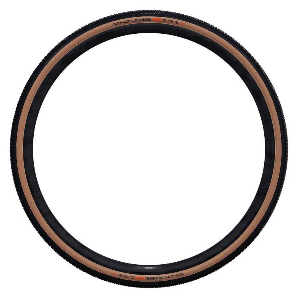 Schwalbe G-One R Pro Evo Super Race V-Guard Tlr Folding Tyre, Transparent Sidewall, 700X35C (35-622 | 28X1.35)