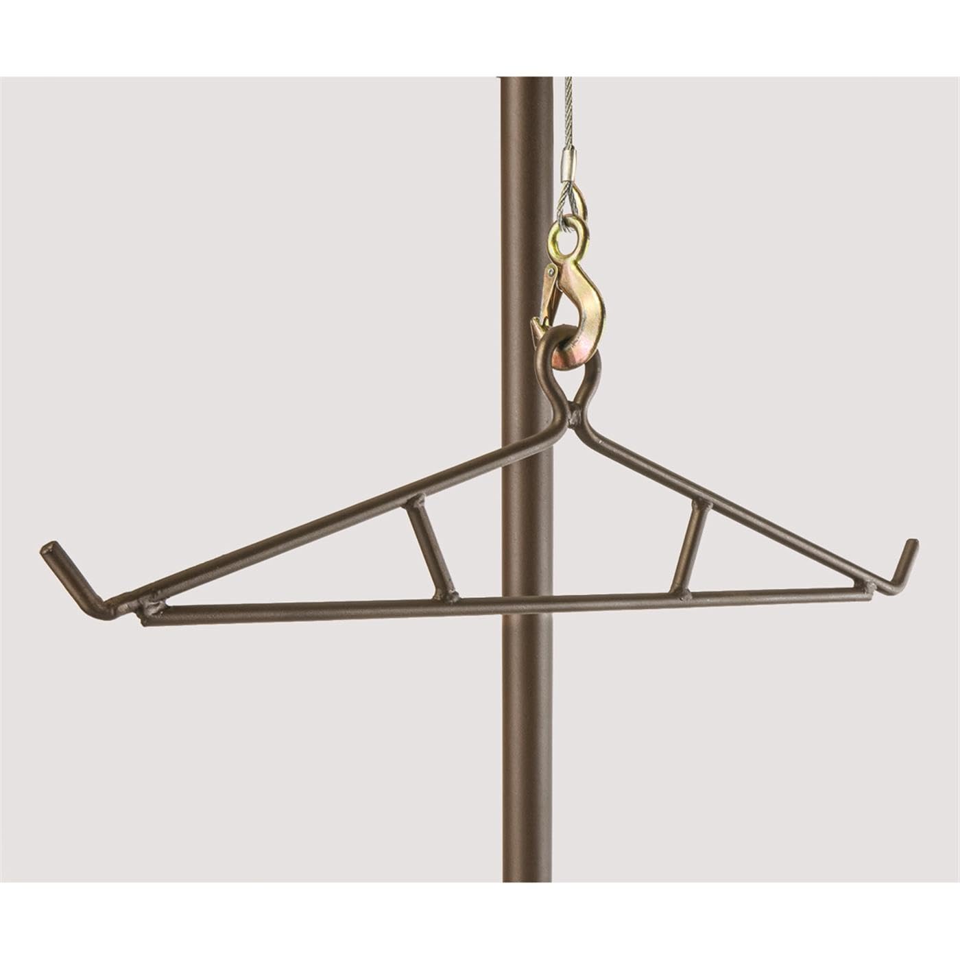 Guide Gear Tripod Portable Game Hanger Deer Hoist Lift System For Hunting, Hide Skinning, Field Dressing