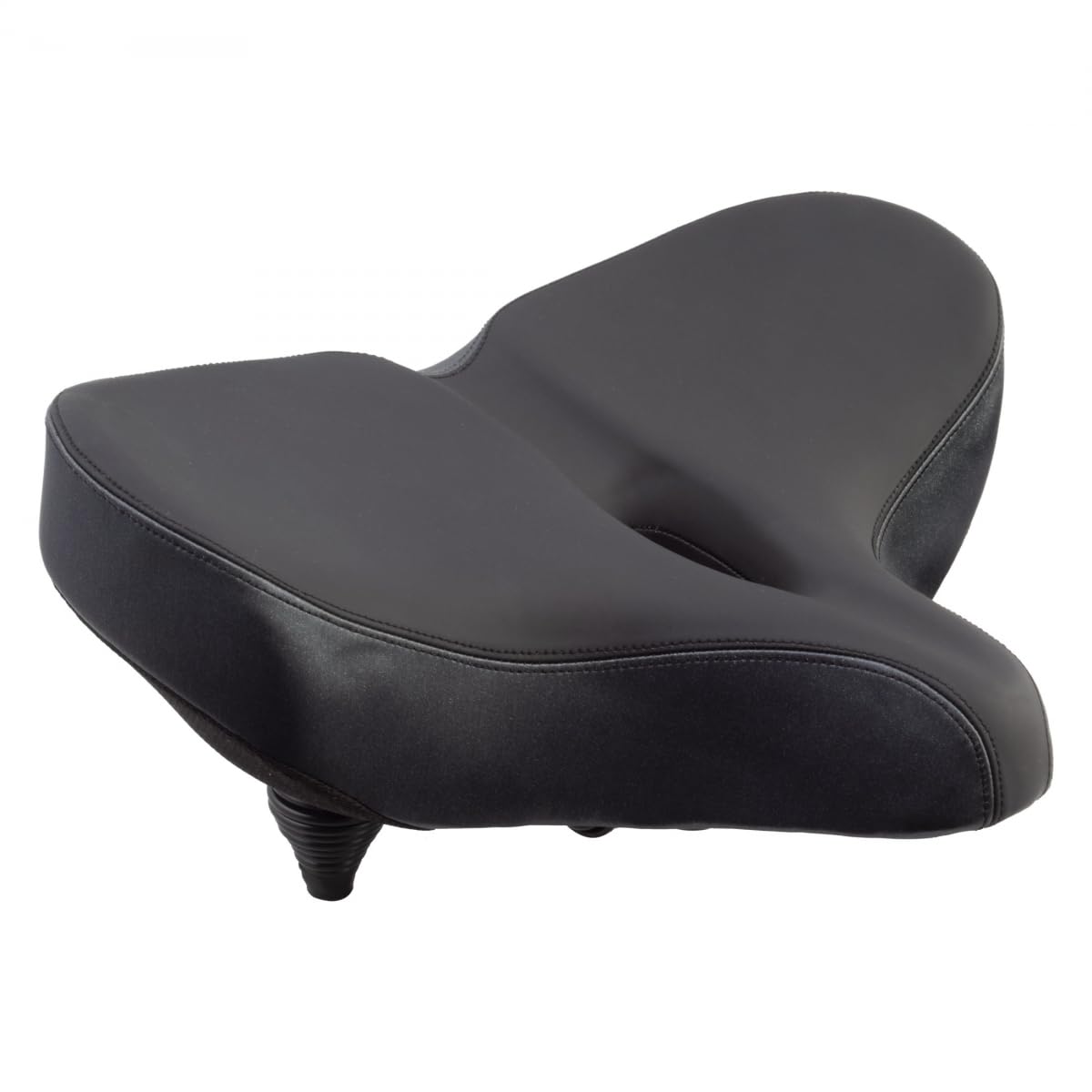 Cloud-9 Flex-Curve XL Comfort Bike Seat - Wide Memory Foam Cruiser Bicycle Saddle for Men and Women, Airflow Vented Pressure Rel