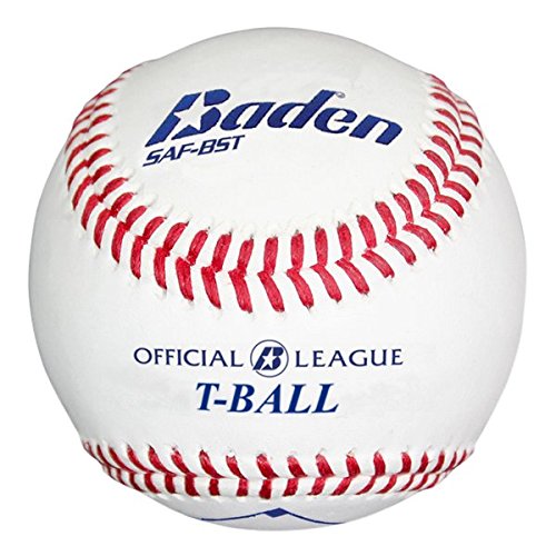 Baden T-Ball Safety Baseball | Sponge Rubber Center | Ideal for Young Players, Promoting Safety and Skill Development in T-Ball 