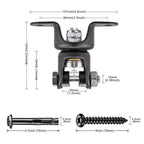 Benelabel Heavy Duty Punching Bag Hanger - 360    Rotation Wood Beam Holder With Bearing Swivel - Easy To Install - Durable Mate