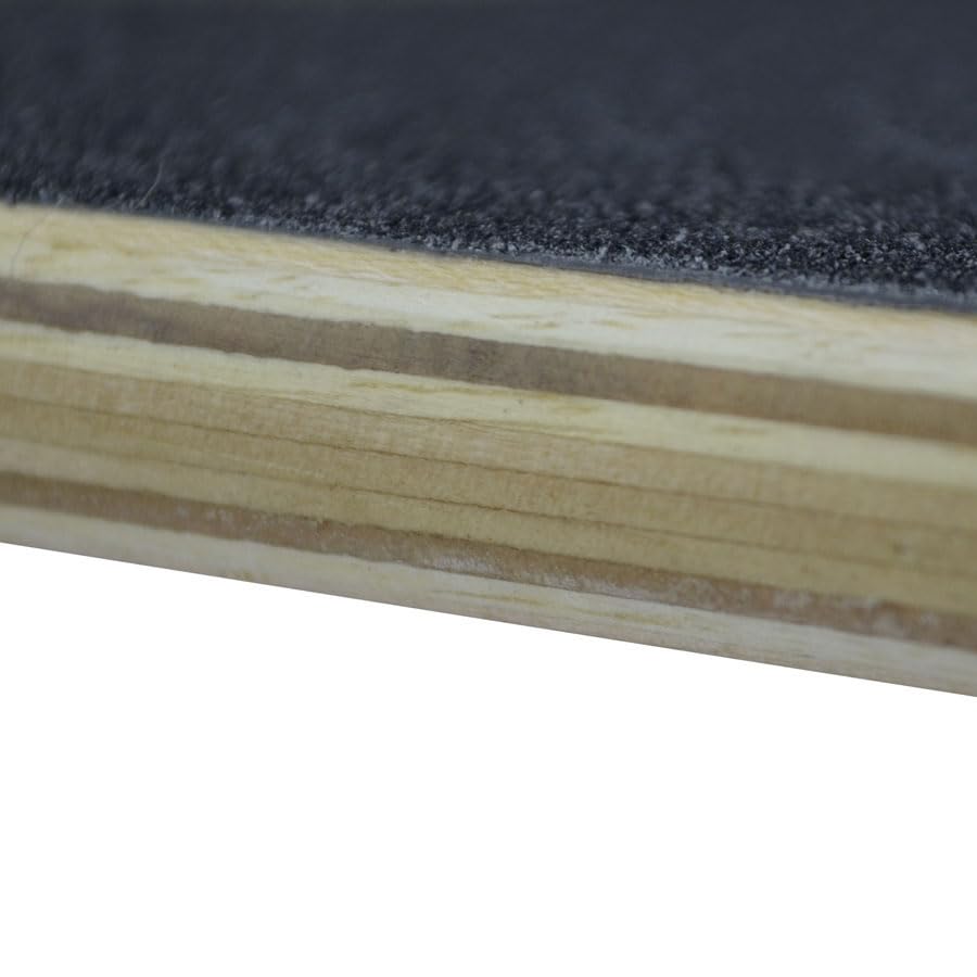 Yocaher Professional Speed Drop Down Stained Complete Longboard, Natural