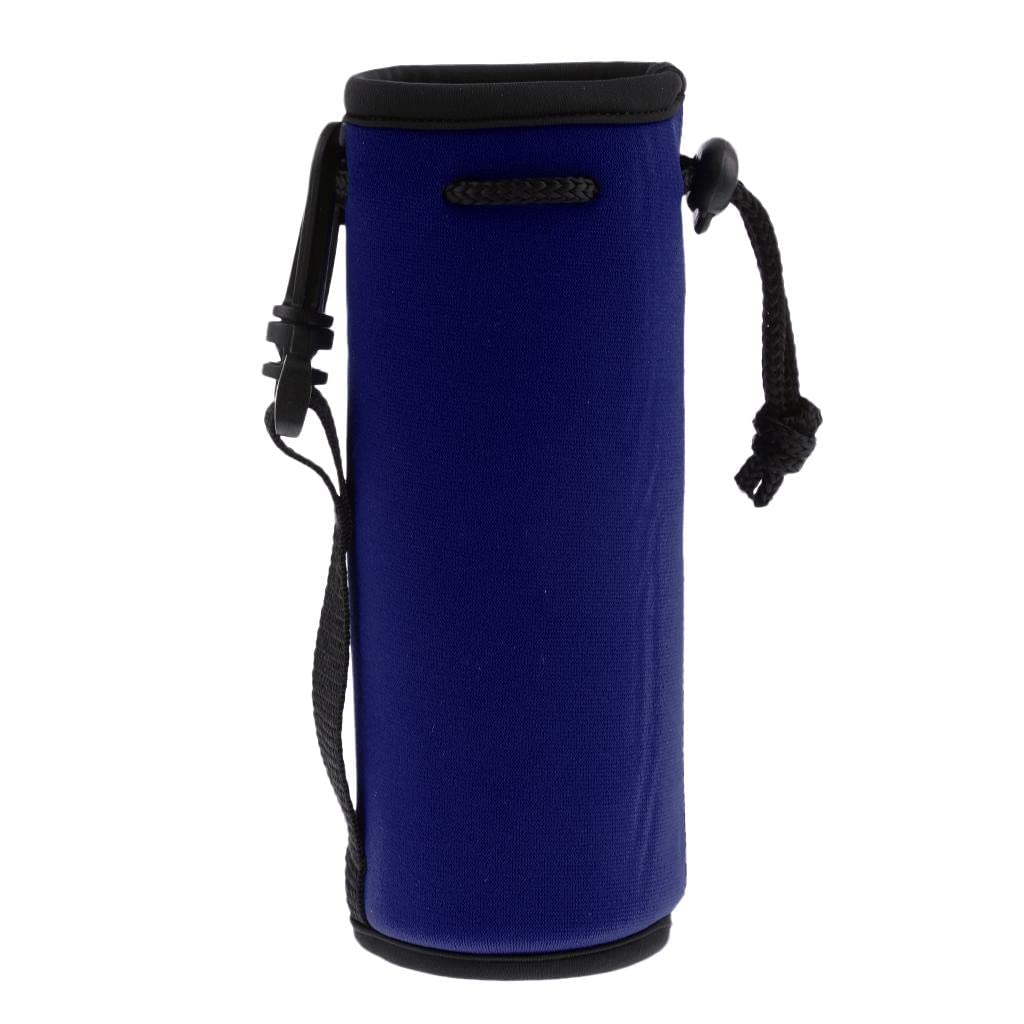 Bnf Neoprene Insulated Water Drink Bottle Cooler Carrier Cover Sleeve Navy | Cycling | Bicycle Accessories | Water Bottles & Cag