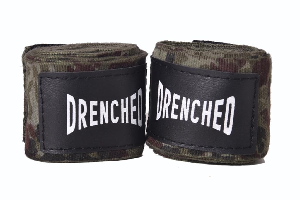 Drenched Elastic Cotton Hand Wraps 108 Inner Boxing Gloves Martial Arts Wraps For Men & Women|Wrist Support Hand Wrap For Boxin