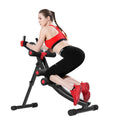 Fitlaya Fitness Core & Abdominal Trainers Ab Workout Machine Home Gym Strength Training Ab Cruncher Foldable Fitness Equipment (