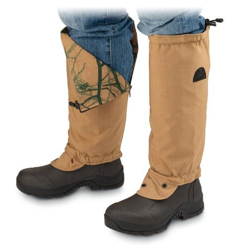 Turtleskin Snake Gaiters, Lightweight & Waterproof Snake Guards For Men & Women, Durable Reversible Snake Chaps For Hunting,Tact