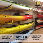 Suspenz Kayak Storage Rack, Flat Rack For Canoe, Kayak, Sup Storage