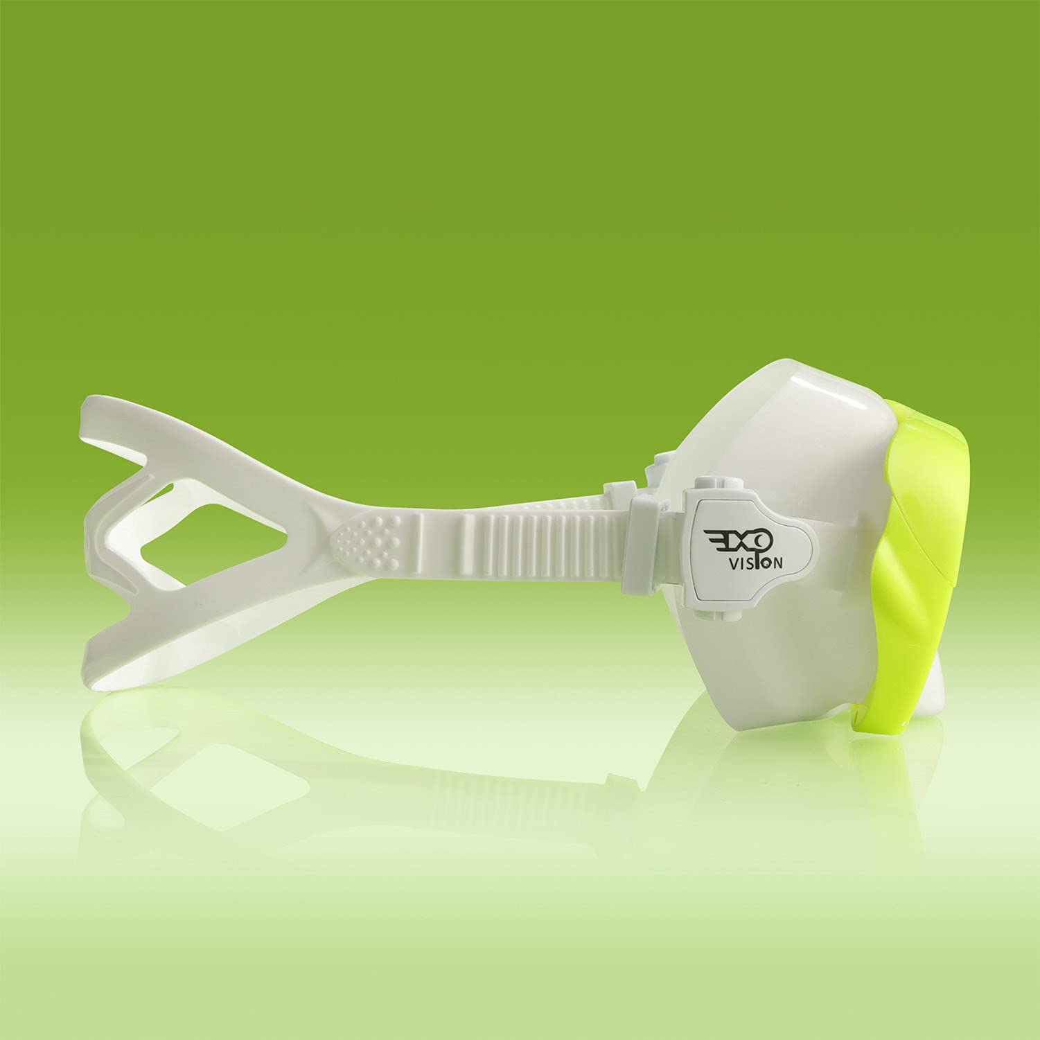 Kids Snorkel Swim Mask, Child Diving Mask Anti-Fog Swim Goggles With Nose Cover For Snorkeling Diving Swimming (Yellow)