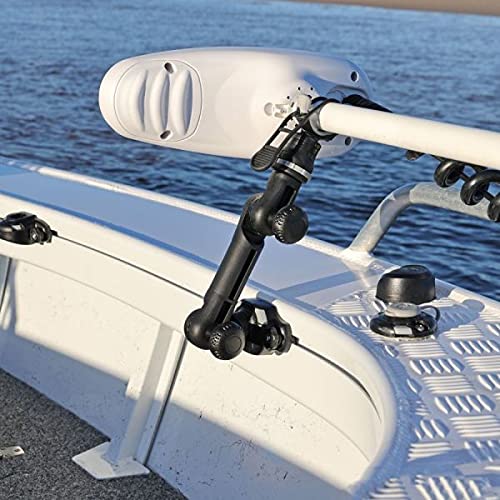 Railblaza Trolling Motor Mount Stabilizer For Bow Mount Trolling Motor, Compatible With Tracker, Crestliner, Lowe And More (Base