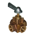 Groco 1/2'' 4-Port Tank Selector Valve
